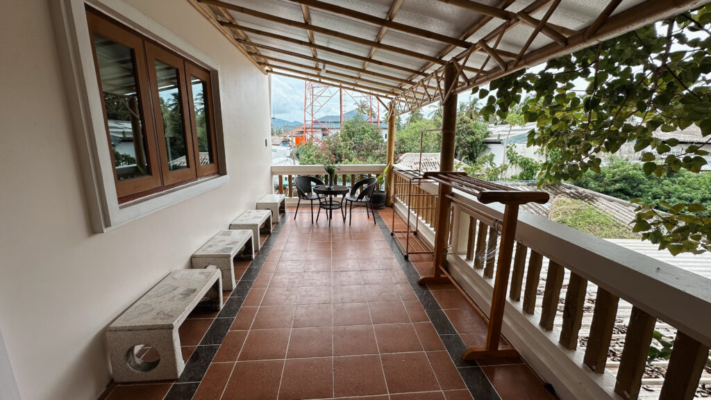 Room at Blessings yoga hostel Koh Phangan