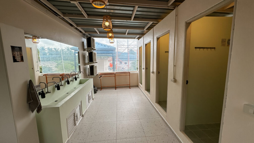 Room at Blessings yoga hostel Koh Phangan